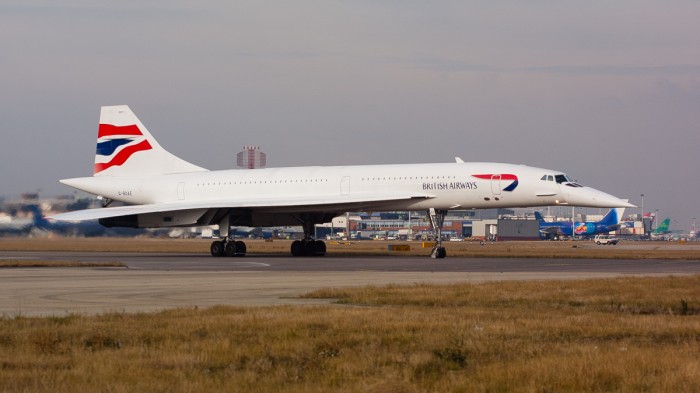 Concorde på Heathrow