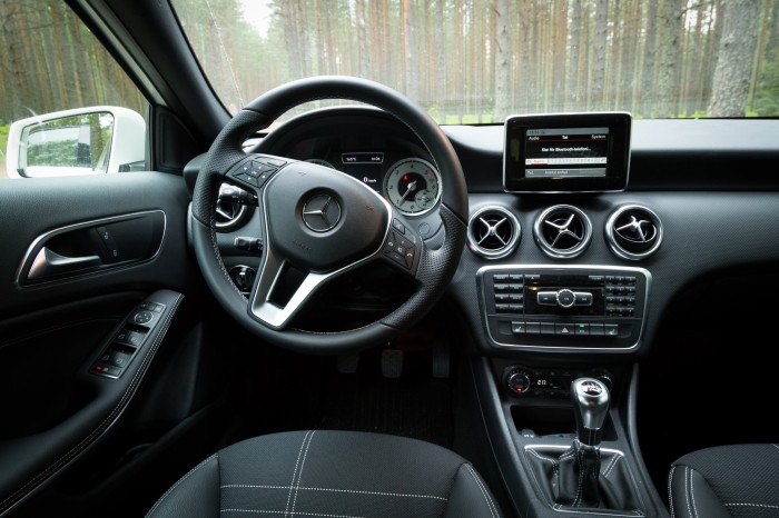 Mercedes-Benz A-klass interiör