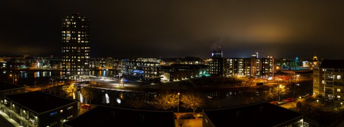Panorama över Karlstad