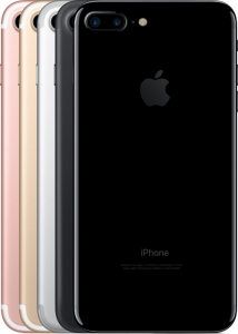 iPhone 7 Plus färgalternativ
