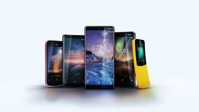 Nokia MWC 2018 familjen